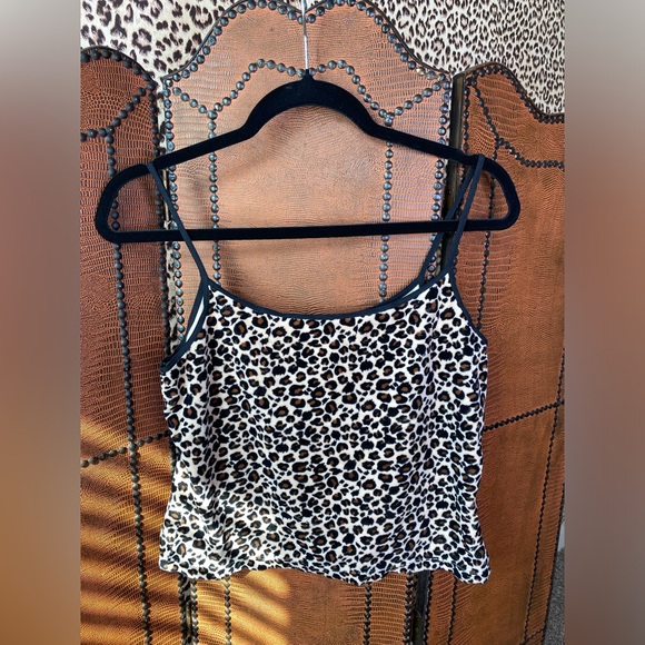 Old Navy Tops - Y2k Leopard Print Camisole
